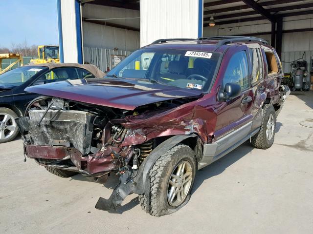 1J4GW58S0XC644567 - 1999 JEEP GRAND CHER MAROON photo 2