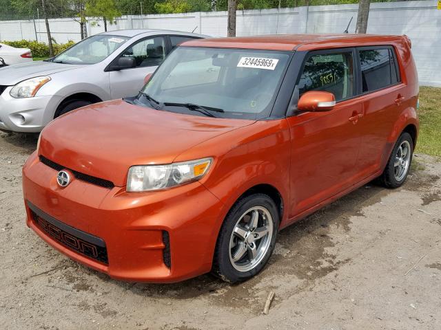 JTLZE4FE4CJ008267 - 2012 TOYOTA SCION XB 橙色 照片 2