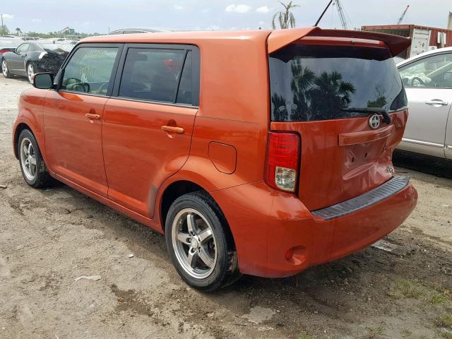 JTLZE4FE4CJ008267 - 2012 TOYOTA SCION XB 橙色 照片 3