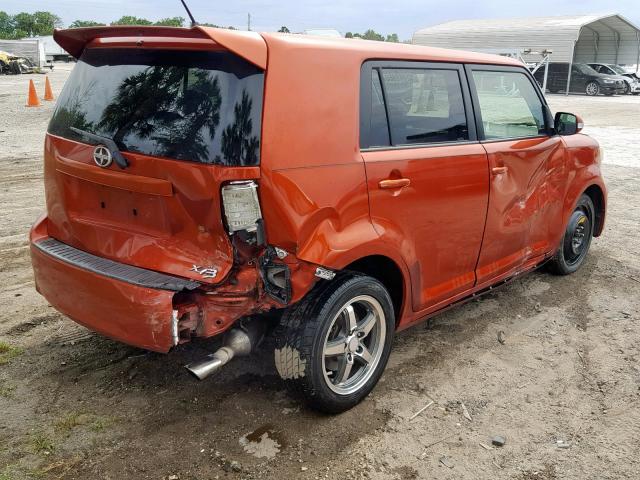 JTLZE4FE4CJ008267 - 2012 TOYOTA SCION XB 橙色 照片 4