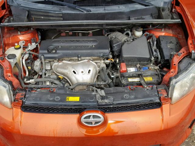 JTLZE4FE4CJ008267 - 2012 TOYOTA SCION XB 橙色 照片 7