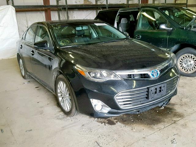 4T1BD1EB6DU010720 - 2013 TOYOTA AVALON HYB BLACK photo 1