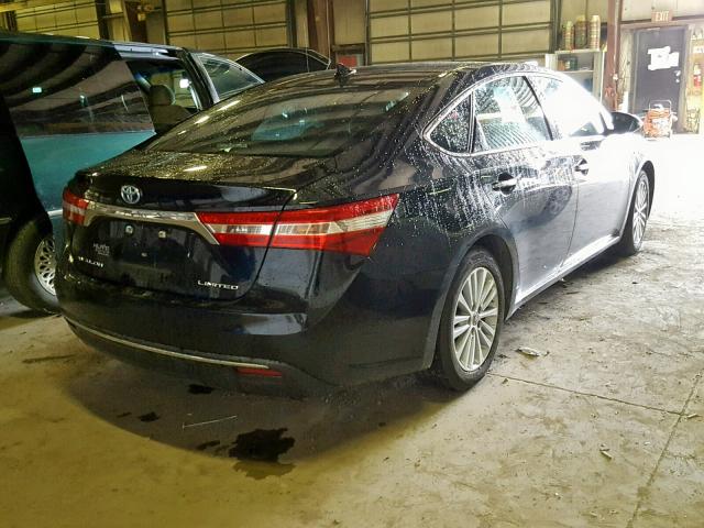 4T1BD1EB6DU010720 - 2013 TOYOTA AVALON HYB BLACK photo 4