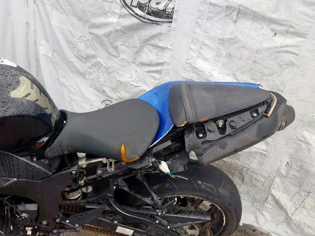 JKAZX4P187A024523 - 2007 KAWASAKI ZX600 P BLUE photo 6