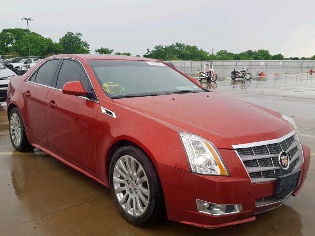 1G6DJ5EY8B0102839 - 2011 CADILLAC CTS PERFOR RED photo 1