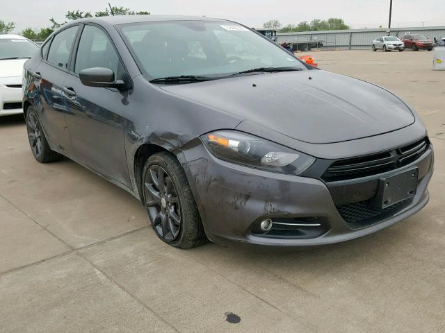 1C3CDFBB8GD529979 - 2016 DODGE DART SXT CHARCOAL photo 1