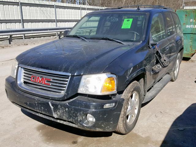 1GKDS13SX82227294 - 2008 GMC ENVOY BLACK photo 2