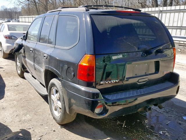 1GKDS13SX82227294 - 2008 GMC ENVOY BLACK photo 3