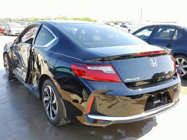 1HGCT1B34HA009096 - 2017 HONDA ACCORD LX- BLACK photo 3