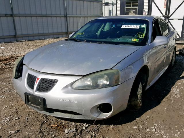 2G2WS522X41100783 - 2004 PONTIAC GRAND PRIX 银色 照片 2