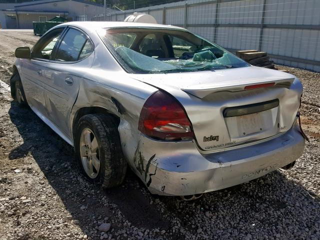 2G2WS522X41100783 - 2004 PONTIAC GRAND PRIX 银色 照片 3