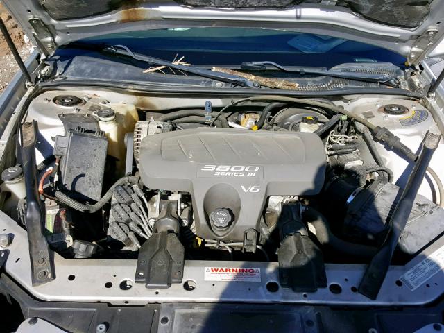 2G2WS522X41100783 - 2004 PONTIAC GRAND PRIX 银色 照片 7