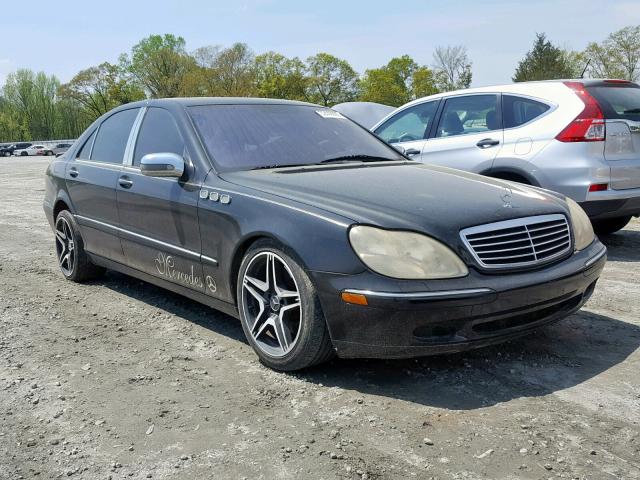 WDBNG75J1YA005515 - 2000 MERCEDES-BENZ S 500 BLACK photo 1