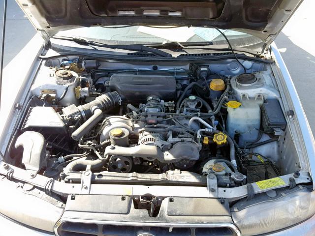 4S3BD6750V7213045 - 1997 SUBARU LEGACY GT SILVER photo 7