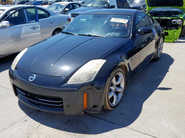 JN1AZ34D06M330086 - 2006 NISSAN 350Z COUPE BLACK photo 2