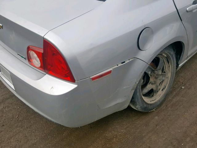1G1ZC5E07AF321481 - 2010 CHEVROLET MALIBU 1LT 银色 照片 10
