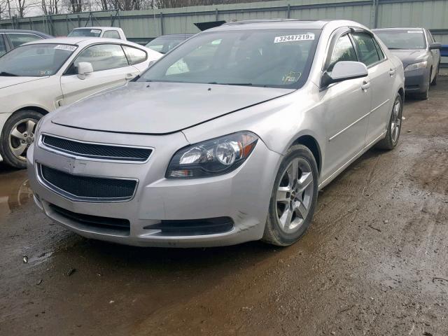 1G1ZC5E07AF321481 - 2010 CHEVROLET MALIBU 1LT 银色 照片 2