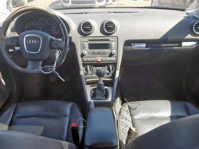 WAUNF78PX8A026140 - 2008 AUDI A3 2.0 PRE SILVER photo 9