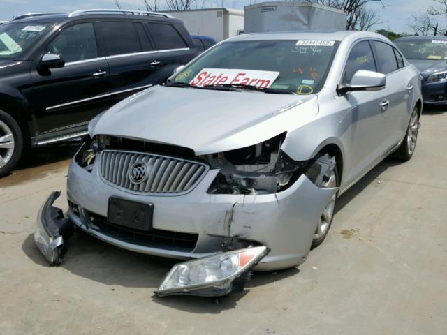 1G4GE5GV8AF176643 - 2010 BUICK LACROSSE C SILVER photo 2