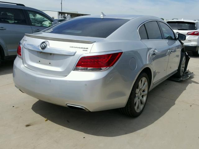 1G4GE5GV8AF176643 - 2010 BUICK LACROSSE C SILVER photo 4