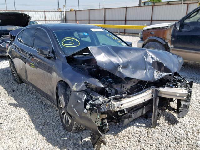 19UUB1F3XFA028203 - 2015 ACURA TLX GRAY photo 1