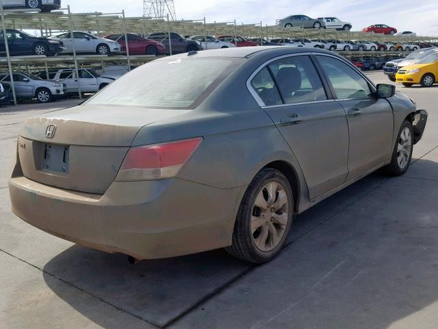 1HGCP26808A038238 - 2008 HONDA ACCORD EXL GREEN photo 4