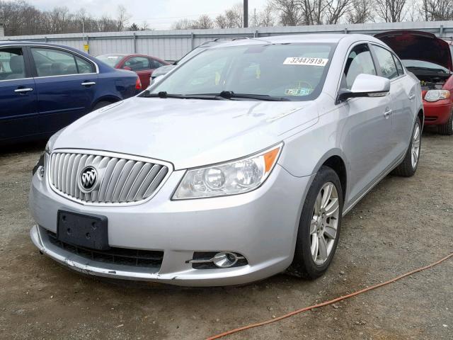 1G4GC5EC2BF308160 - 2011 BUICK LACROSSE C SILVER photo 2