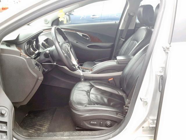 1G4GC5EC2BF308160 - 2011 BUICK LACROSSE C SILVER photo 5