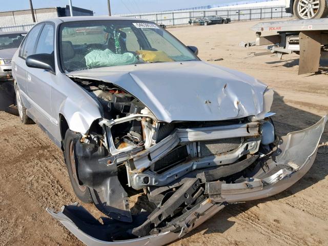 2HGEJ6613YH535015 - 2000 HONDA CIVIC BASE SILVER photo 1