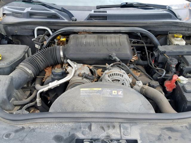 1J8HG48N26C230645 - 2006 JEEP COMMANDER SILVER photo 7