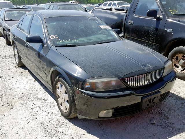 1LNHM86S05Y630684 - 2005 LINCOLN LS BLACK photo 1