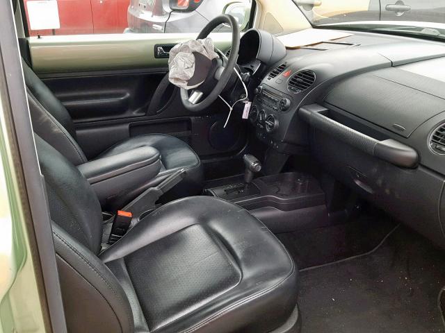 3VWRG31C06M405260 - 2006 VOLKSWAGEN NEW BEETLE Yaşıl foto 5
