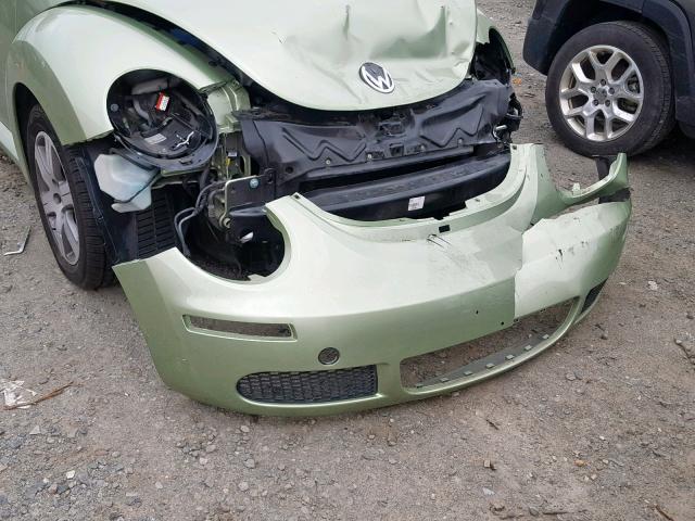3VWRG31C06M405260 - 2006 VOLKSWAGEN NEW BEETLE Yaşıl foto 9