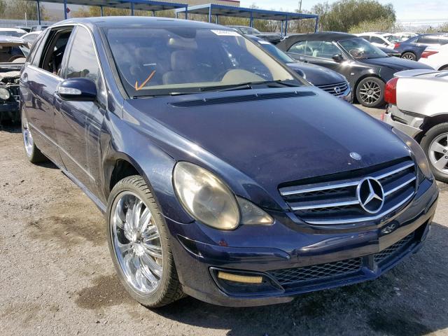 4JGCB75EX7A037609 - 2007 MERCEDES-BENZ R 500 BLUE photo 1