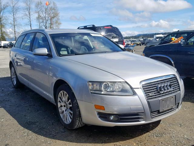 WAUKH74F46N161713 - 2006 AUDI A6 AVANT Q GRAY photo 1