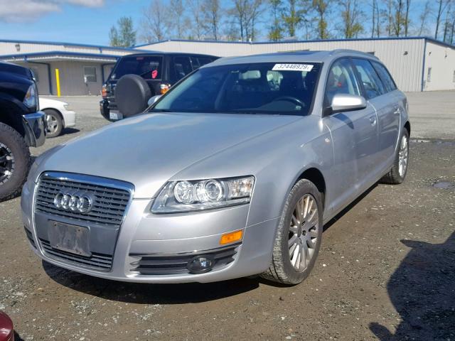 WAUKH74F46N161713 - 2006 AUDI A6 AVANT Q GRAY photo 2