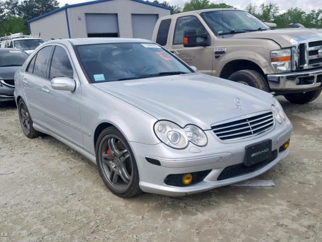 WDBRF76J76F815220 - 2006 MERCEDES-BENZ C 55 AMG SILVER photo 1