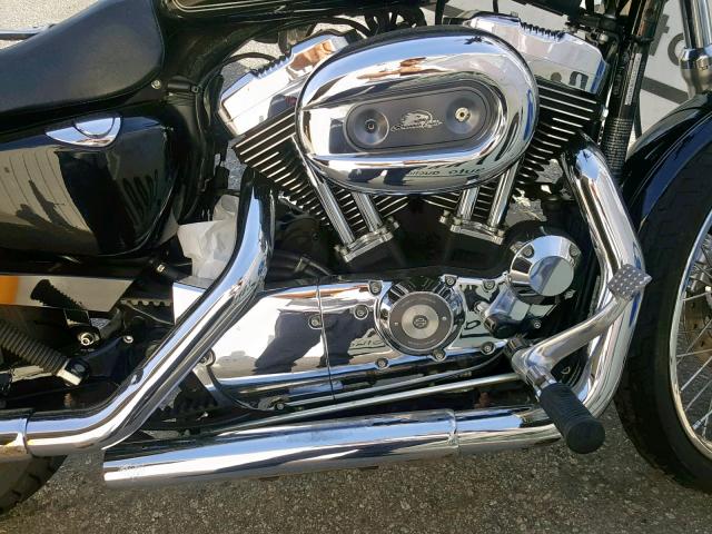 1HD1CT3109K442455 - 2009 HARLEY-DAVIDSON XL1200 C BLACK photo 7