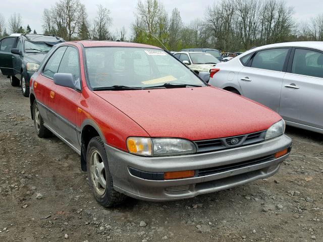 JF1GF4854TG817106 - 1996 SUBARU IMPREZA OU RED photo 1