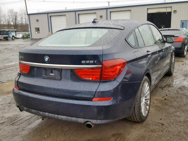 WBASP2C53BC338109 - 2011 BMW 535 XIGT BLUE photo 4