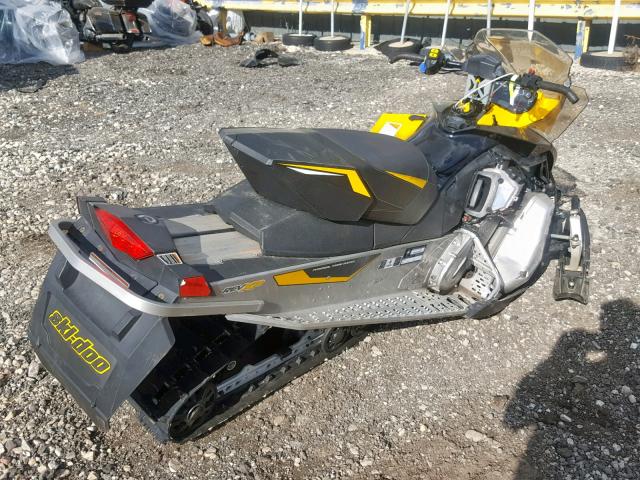 2BPSBHDA7DV000374 - 2013 SKI DOO MXZ YELLOW photo 4