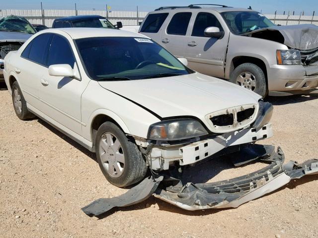 1LNHM86S73Y702381 - 2003 LINCOLN LS WHITE photo 1