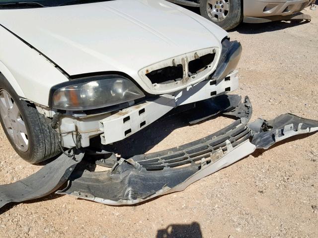 1LNHM86S73Y702381 - 2003 LINCOLN LS WHITE photo 9