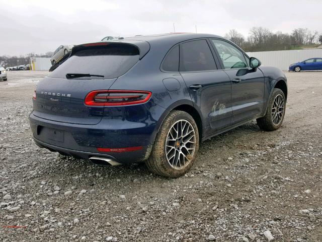 WP1AA2A51JLB05345 - 2018 PORSCHE MACAN BLUE photo 4