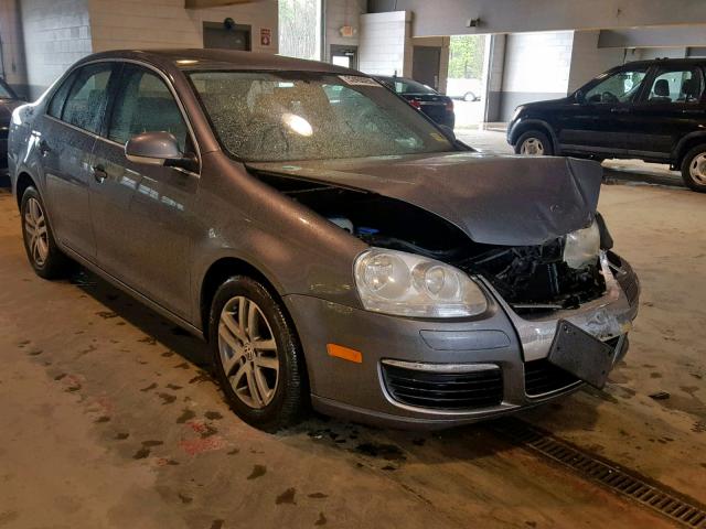 3VWRF71K26M661191 - 2006 VOLKSWAGEN JETTA 2.5 GRAY photo 1