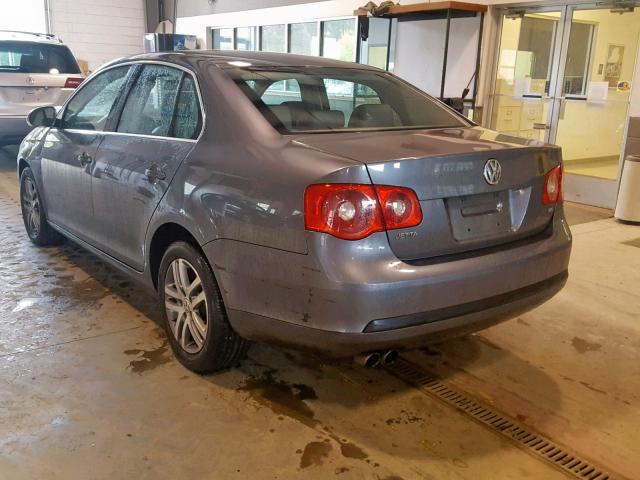 3VWRF71K26M661191 - 2006 VOLKSWAGEN JETTA 2.5 GRAY photo 3