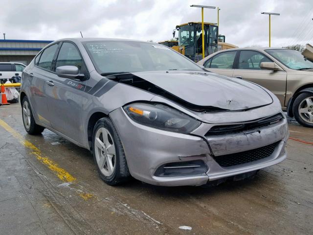 1C3CDFBB2GD592737 - 2016 DODGE DART SXT SILVER photo 1