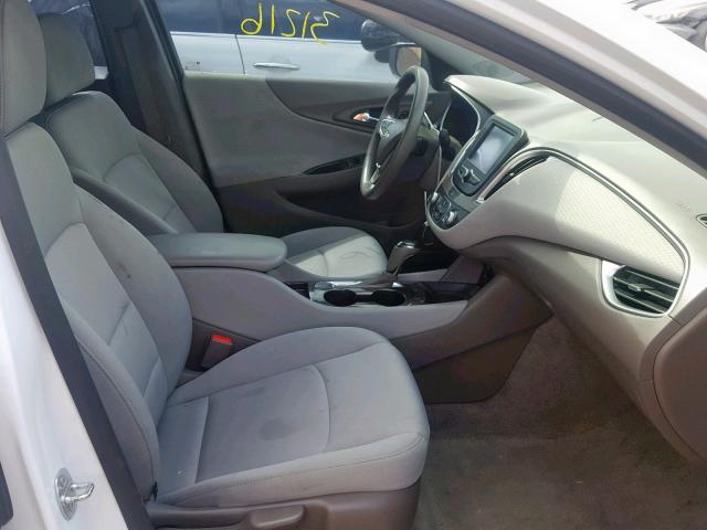 1G1ZB5STXGF326314 - 2016 CHEVROLET MALIBU LS WHITE photo 5