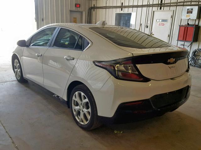 1G1RB6S52HU116925 - 2017 CHEVROLET VOLT PREMI WHITE photo 3