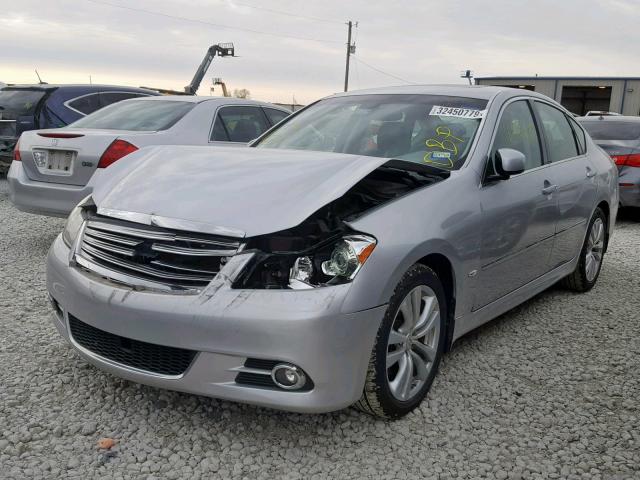 JN1CY0AP2AM911882 - 2010 INFINITI M35 BASE SILVER photo 2